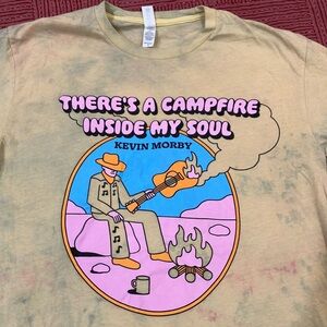 Tie dye country cowboy Graphic Short Sleeve Tee